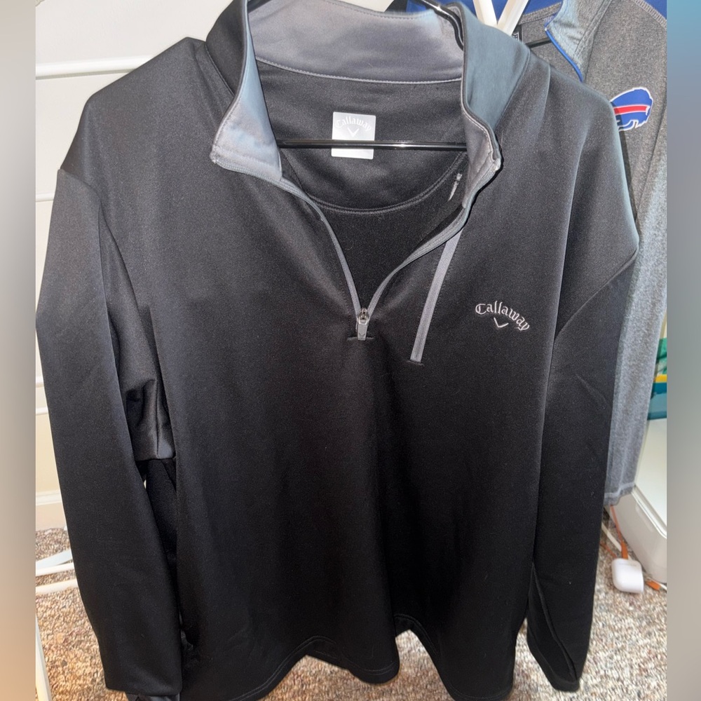 Callaway Black Quarter-Zip Pullover